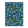 thumbnail image 1 of Throw Blanket for Couch Sofa and Bed, Machinery Road Construction Super Soft Plush Throw Blanket, Fuzzy Cuteness Comfy Warm Washable Flannel Blanket & Throws for All Season 60"x50", 1 of 5