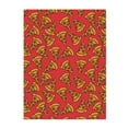 thumbnail image 1 of Throw Blanket for Couch Sofa and Bed, Pizza Cartoon Super Soft Plush Throw Blanket, Fuzzy Cuteness Comfy Warm Washable Flannel Blanket & Throws for All Season, 1 of 5