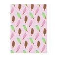 thumbnail image 1 of Throw Blanket for Couch Sofa and Bed, Popsicle printB Super Soft Plush Throw Blanket, Fuzzy Cuteness Comfy Warm Washable Flannel Blanket & Throws for All Season 60"x50", 1 of 5
