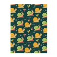 thumbnail image 1 of Throw Blanket for Couch Sofa and Bed, Snails And Butterfies Super Soft Plush Throw Blanket, Fuzzy Cuteness Comfy Warm Washable Flannel Blanket & Throws for All Season 60"x50", 1 of 5