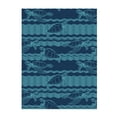 thumbnail image 1 of Throw Blanket for Couch Sofa and Bed, Turtles and Waves Super Soft Plush Throw Blanket, Fuzzy Cuteness Comfy Warm Washable Flannel Blanket & Throws for All Season 60"x50", 1 of 5