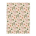 thumbnail image 1 of Throw Blanket for Couch Sofa and Bed, Wine Bottles With Grapes Super Soft Plush Throw Blanket, Fuzzy Cuteness Comfy Warm Washable Flannel Blanket & Throws for All Season 40"x30", 1 of 5