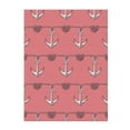 thumbnail image 1 of Throw Blanket for Couch Sofa and Bed, eternity knot heart anchor pink Super Soft Plush Throw Blanket, Fuzzy Cuteness Comfy Warm Washable Flannel Blanket & Throws for All Season, 1 of 5
