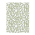thumbnail image 1 of Throw Blanket for Couch Sofa and Bed, green Asparagus Pattern Super Soft Plush Throw Blanket, Fuzzy Cuteness Comfy Warm Washable Flannel Blanket & Throws for All Season 60"x50", 1 of 5