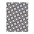 thumbnail image 1 of Throw Blanket for Couch Sofa and Bed - navy Abstract geometric Super Soft Cozy Funny Plush Throw Blanket, Lightweight Fuzzy Comfy Warm Flannel Blanket & Throws for All Season 60"x50", 1 of 5