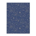 thumbnail image 1 of Throw Blanket for Couch Sofa and Bed, navyblue star vintage Super Soft Plush Throw Blanket, Fuzzy Cuteness Comfy Warm Washable Flannel Blanket & Throws for All Season 80"x60", 1 of 5