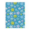 thumbnail image 1 of Throw Blanket for Couch Sofa and Bed, starfish corals pearls Super Soft Plush Throw Blanket, Fuzzy Cuteness Comfy Warm Washable Flannel Blanket & Throws for All Season 80"x60", 1 of 5
