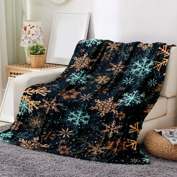 Throw Blanket for Couch - Super Soft, Cozy Fleece Thick Warm Blanket for Winter Christmas Throw Blanket Super Soft Flannel Fleece Blanket Winter Plushs Warm Bed Blanket Christmas Sofa Bed Decoration