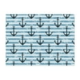 thumbnail image 1 of Throw Blanket for Couch, anchor Creative blue lined vintage Super Soft Fuzzy Comfy Warm Throw Blanket, Cuteness Lightweight Cozy Plush Flannel Blanket & Throws for Sofa and Bed All Season, 1 of 5