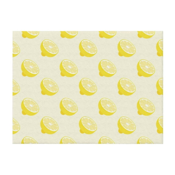 Throw Blanket for Couch, yellow Lemon slices Super Soft Fuzzy Comfy Warm Throw Blanket, Cuteness Lightweight Cozy Plush Flannel Blanket & Throws for Sofa and Bed All Season