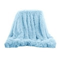 thumbnail image 1 of Throw Blanket, Fall Throw Blanket - Dienrx Faux Fur Throw Blanket, Super Soft Plush Sherpa Fleece Lightweight Blanket for Couch Sofa Bed Chair, Decorative Winter Wrap 120*80Cm, 1 Warm Blanket, 1 of 7