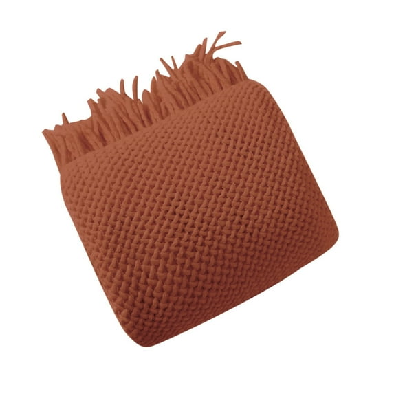 Throw Blanket, Fall Throw Blanket - Dienrx Oversized Knit Throw Blanket, 50X70 Inch Chunky Weave Shawl, Solid Color Sofa Bed Cover, Lightweight Warm Wrap for Living Room, Aesthetic Home Decor