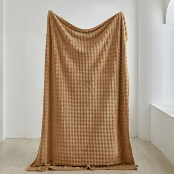 Throw Blanket Flannel Blanket Cooling Blanket Small Blanket Nap Blankets Flannel Gift Soft Cozy Air Conditioning Blanket Warm Throw Blanket All Seasons For Bed Couch Room Office