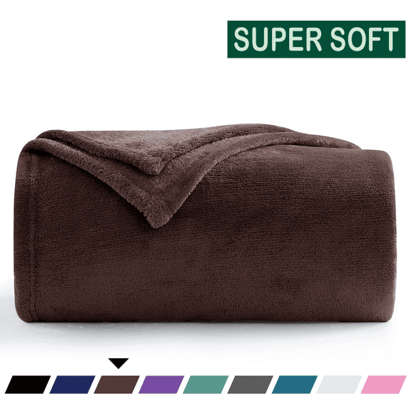 Throw Blanket, Fuzzy & Plush Warm Fleece Blanket, King Size Coffee Blankets for Couch Beds, Washable Soft Blankets for Women, 108" x 90"