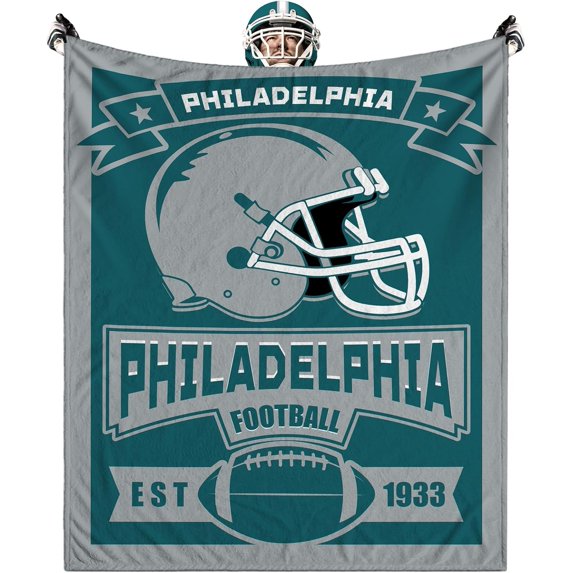 Throw Blanket Gifts for Men Women Boy Sports Team Color Blanket Soft Lightweight Flannel Blanket Decor for Sofa Bed 60"x50"