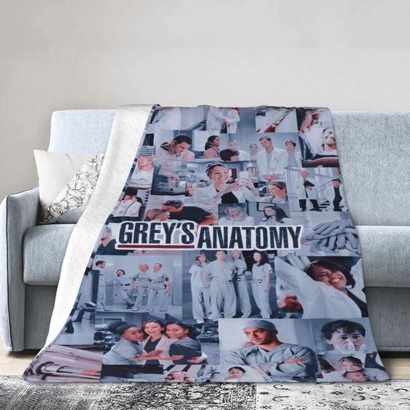 Throw Blanket Gr-e_y''s Poster Ana_to-My Super Soft Fuzzy Blanket Warm Plush Throw Blanket for Couch Bed Sofa Chair 60"x80"