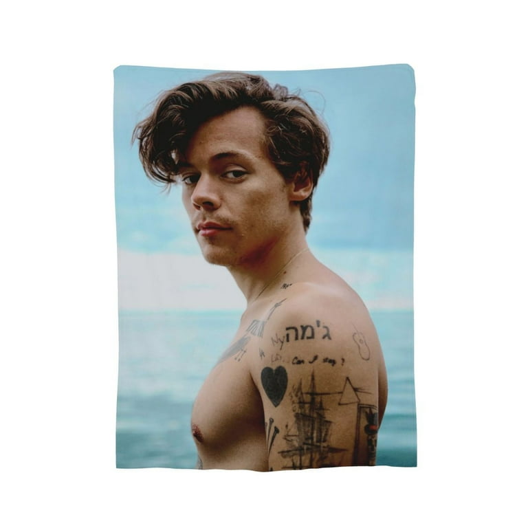 Harry styles tattoo blanket sale
