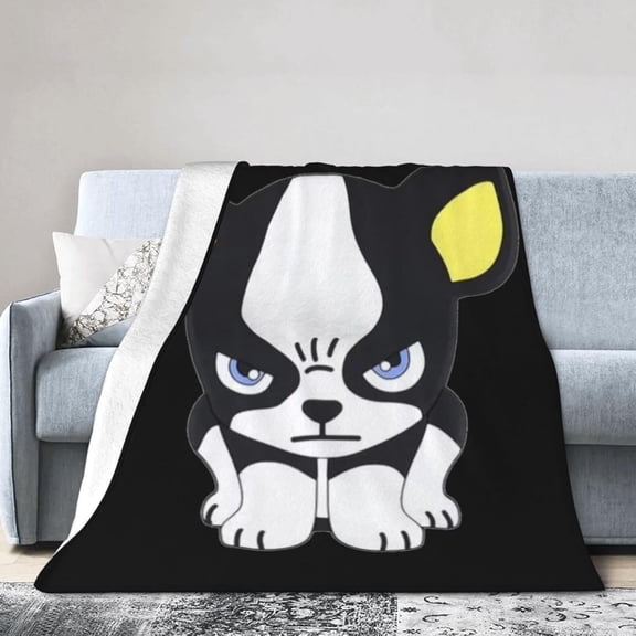 Throw Blanket JoJo's Bizarre Adventure Soft Flannel Blankets for Children Adult All Season Air Conditioning Blanket for Bed Living Room Sofa 50"x40"