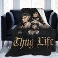 thumbnail image 1 of Throw Blanket Lightweight Plush Fuzzy Cozy Soft Blankets and Throws for Sofa 50"x40", 1 of 6