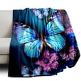 thumbnail image 1 of Throw Blanket Soft Plush Fleece Blanket 40In × 50In Home Decor Cozy Camping Blanket for Gift Bedding Essentials, 1 of 1