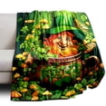 thumbnail image 1 of Throw Blanket Soft Plush Fleece Blanket 43In × 55In Home Decor Cozy Camping Blanket for Gift Bedding Essentials, 1 of 1