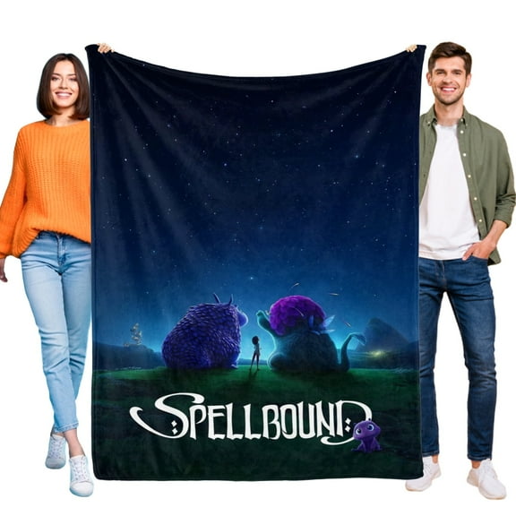 Throw Blanket Spellbound for Kids and Adults Soft and Cozy Blankets Gifts 30x40 Inch
