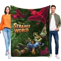 Throw Blanket Strange World for Kids and Adults Soft and Cozy Blankets Gifts 30x40 Inch