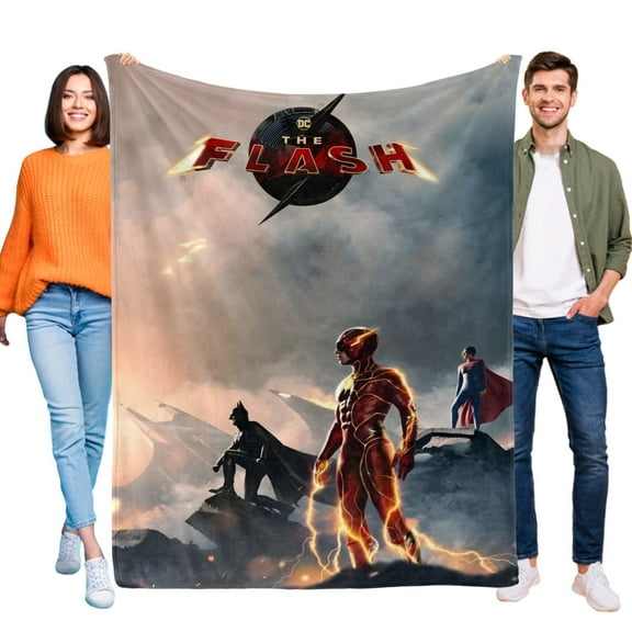 Throw Blanket The Flash for Kids and Adults Soft and Cozy Blankets Gifts 30x40 Inch