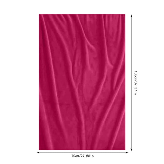 Throw Blanket, Ultra-Soft Flannel Fleece Microfiber, Fade-Resistant Cozy for Couch Sofa Bedroom, 27.6 x 39.4 Inches, Hot Pink