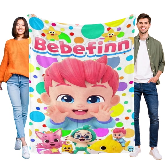 Throw Blanket for Bebefine Bed Couch Flannel Blanket for Kids Boys Girls Gifts Soft Warm Home Decor 30x40 Inch