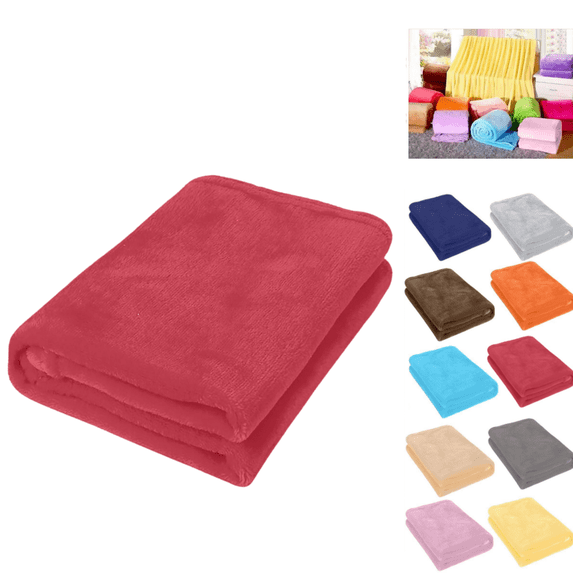 Throw Blanket for Couch, Soft Cozy Fuzzy Blanket, Plush Fluffy Lightweight Throw Blankets for Bed, Sofa, Bedroom Home Decor 50"×70"cm, 1PC