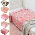 thumbnail image 1 of Throw Blanket for Couch Winter Home Office Cozy Thick Velvet Blanket Comfortable Flannel Blanket, 1 of 8