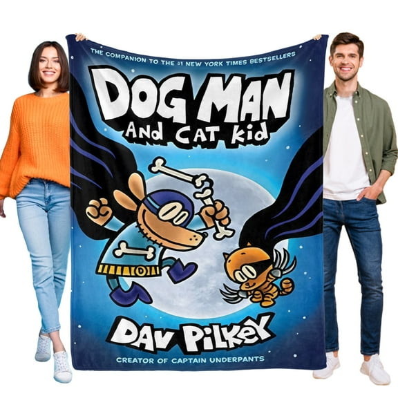 Throw Blanket for Dog Man Bed Couch Flannel Blanket for Kids Boys Girls Gifts Soft Warm Home Decor 60x80 Inch