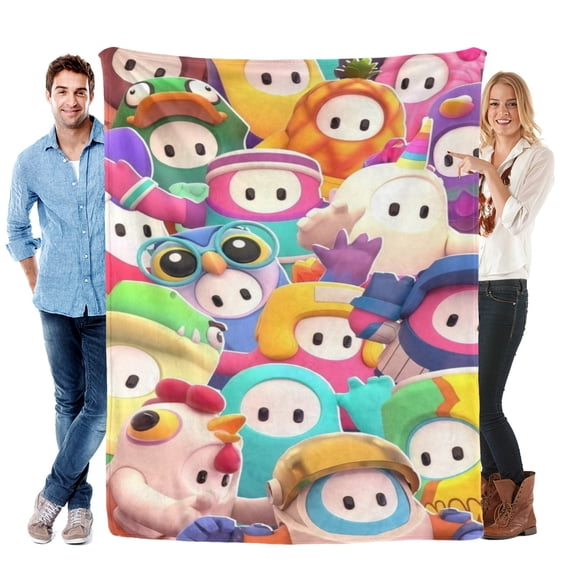 Throw Blanket for Fall Guys Bed Couch Flannel Blanket for Kids Boys Girls Gifts Soft Warm Home Decor 30x40 Inch