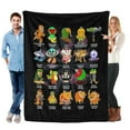thumbnail image 1 of Throw Blanket for Italian Brainrot Tung Tung Sahur Bed Couch Soft Warm 60x80 Inch Flannel Blanket for Kids Boys Girls Gifts Home Decor, 1 of 5