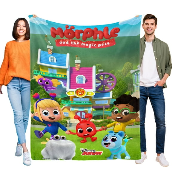 Throw Blanket for Morphle and the Magic Pets Bed Couch Soft Warm Flannel Blanket for Kids Boys Girls Gifts Home Decor 30x40 Inch