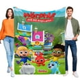 thumbnail image 1 of Throw Blanket for Morphle and the Magic Pets Bed Couch Soft Warm Flannel Blanket for Kids Boys Girls Gifts Home Decor 40x50 Inch, 1 of 7