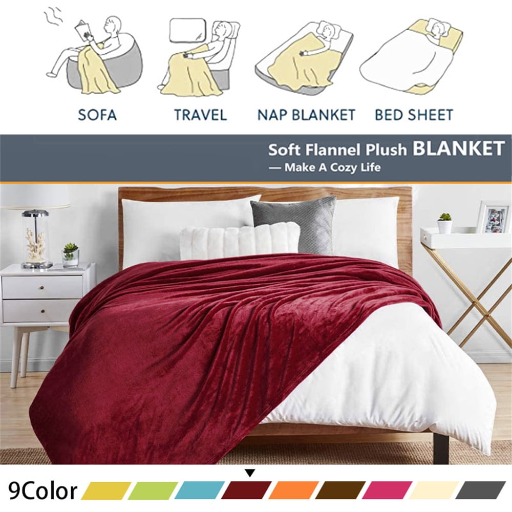 Double size throw blanket hot sale