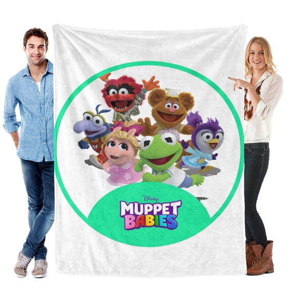 Throw Blanket for The Muppets Soft Warm Bed Couch Flannel Blanket for Kids Girls Boys Gifts Home Decor 40x50 Inch
