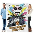 thumbnail image 1 of Throw Blanket for The Nightmare Before Christmas Bed Couch Flannel Blanket for Kids Boys Girls Gifts Soft Warm Home Decor 60x80 Inch, 1 of 5