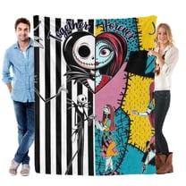Throw Blanket for The Nightmare Before Christmas Soft Warm Bed Couch Flannel Blanket for Kids Boys Girls Gifts Home Decor 30x40 Inch