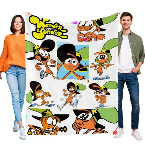 Throw Blanket for Wander Over Yonder Bed Couch Home Decor Flannel Blanket for Kids Boys Girls Gifts Soft Warm 40x50 Inch