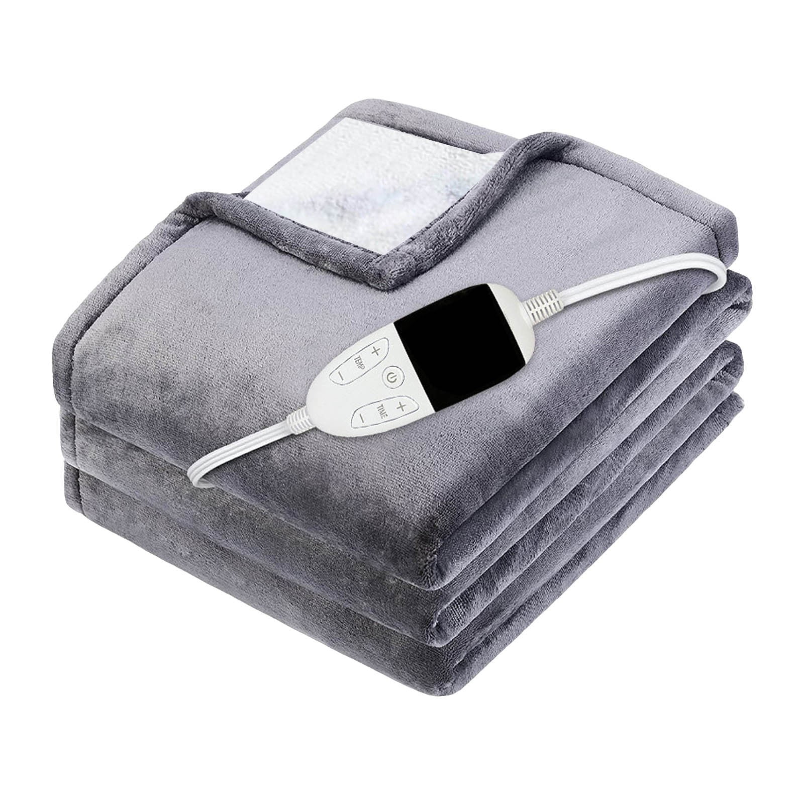 Throw Blankets For Women Electric Blanket Foot Warmer Body Warmer 2 4 6 10h Timing Mode Electric