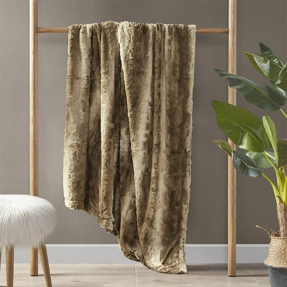Oversized Faux Fur Throw