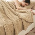 thumbnail image 1 of Throw Blankets Up to 70% Off Hwkond Milk Velvet Faray Coral Velvet Blanket Shawl Blanket Luncheon Blanket Sofa Cover Blanket Sheet(Khaki,150x200cm), 1 of 8