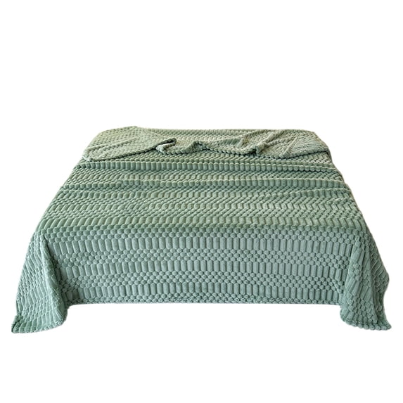 Throw Blankets for Bed, Queen Blanket for Bed, Fleece Blanket, Home Decor, 90x90 In Breathable Fuzzy All-Season Blanket - Couch/Bed Use