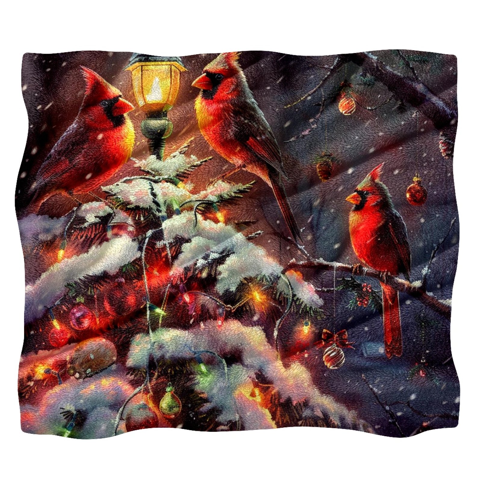 Throw Blankets for Women Couch Blankets & Throws 59x39.3 in Winter Red