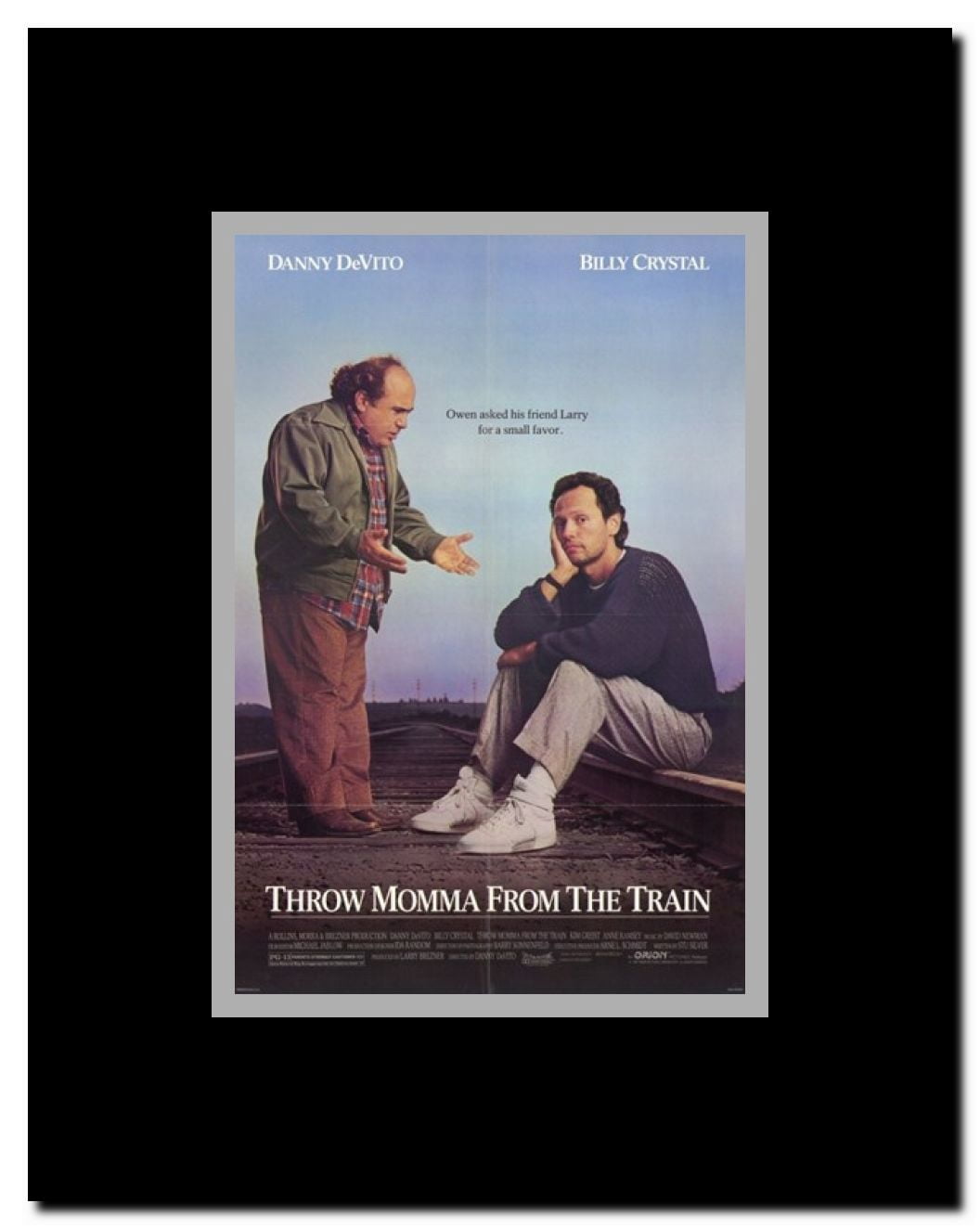 Throw Momma From the Train Framed Movie Poster