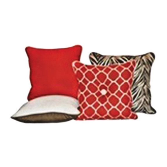 Throw Pillow 15" Assrd Pack of 20