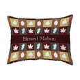 thumbnail image 1 of Throw Pillow Blessed Mabon Patches, 1 of 4